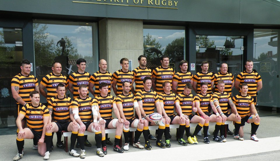 Cornwall team before the match